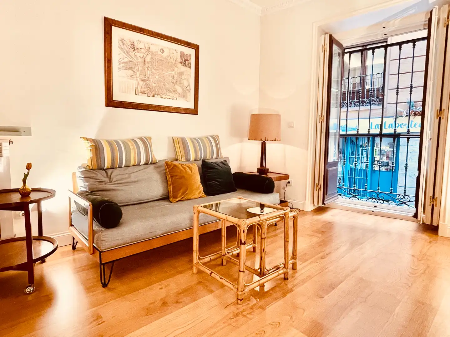 Sala de estar de Apartamento en venta en Madrid con Calefacción
