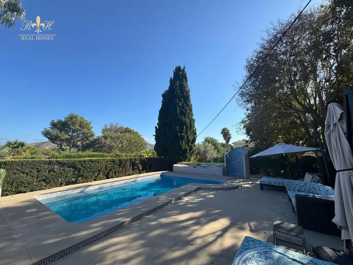Piscina de Casa o chalet de alquiler en L'Alfàs del Pi con Aire acondicionado, Calefacción y Terraza