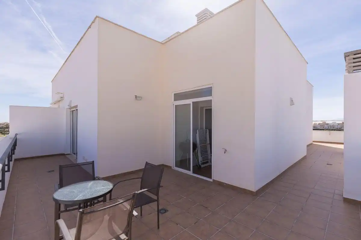 Terrassa de Àtic en venda en Roquetas de Mar amb Aire condicionat, Jardí privat i Terrassa