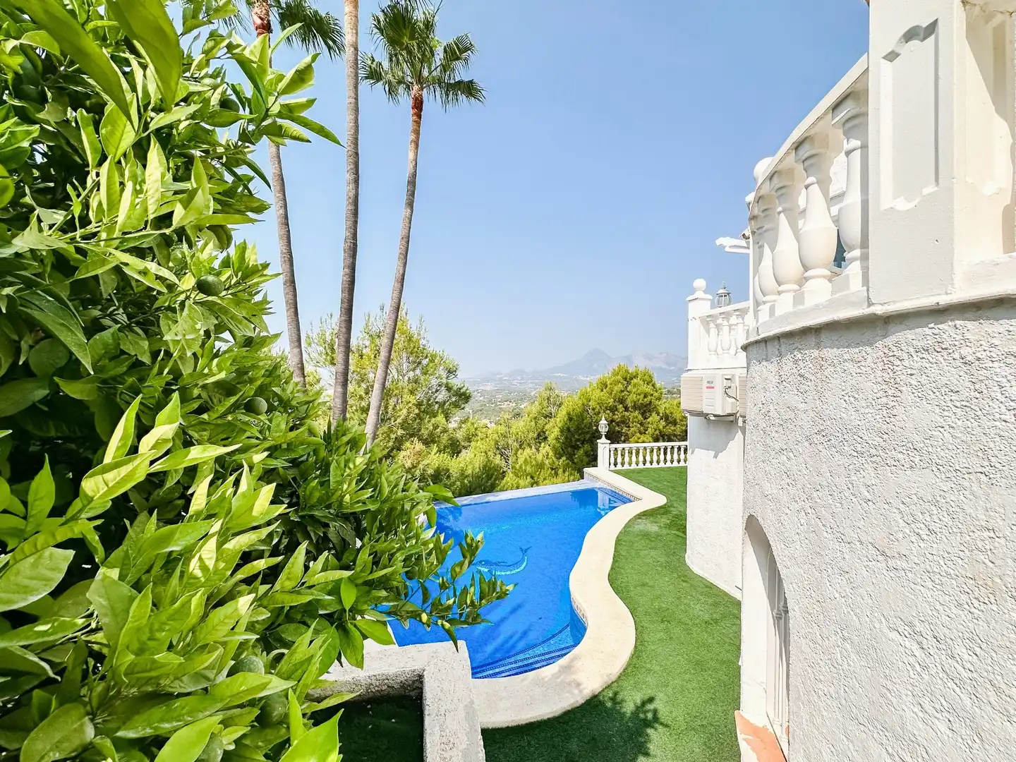 Jardín de Casa o chalet en venta en Altea con Aire acondicionado, Jardín privado y Terraza
