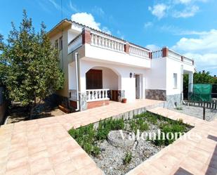 Vista exterior de Casa o xalet en venda en Caldes de Malavella amb Calefacció, Jardí privat i Terrassa