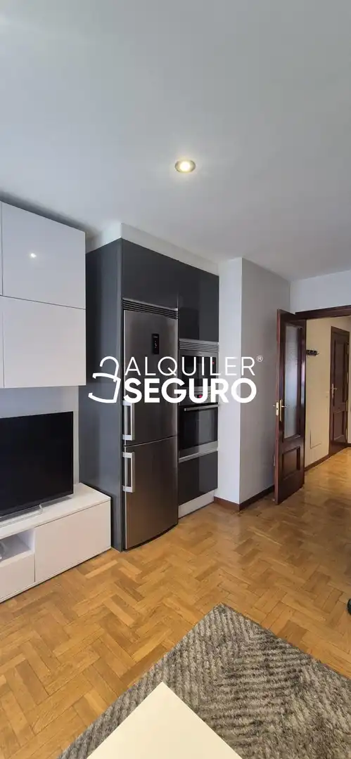 Kitchen of Flat for rent in Gijón   with Heating, Storage room and Furnished