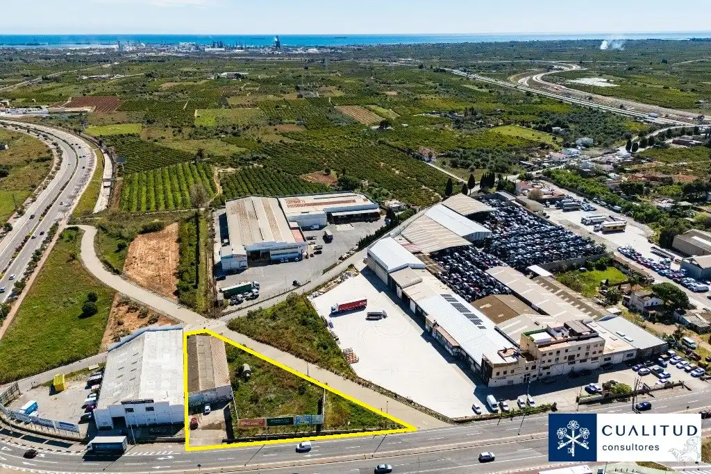 Außenansicht von Fabrik Grundstücke zur Miete in Castellón de la Plana / Castelló de la Plana