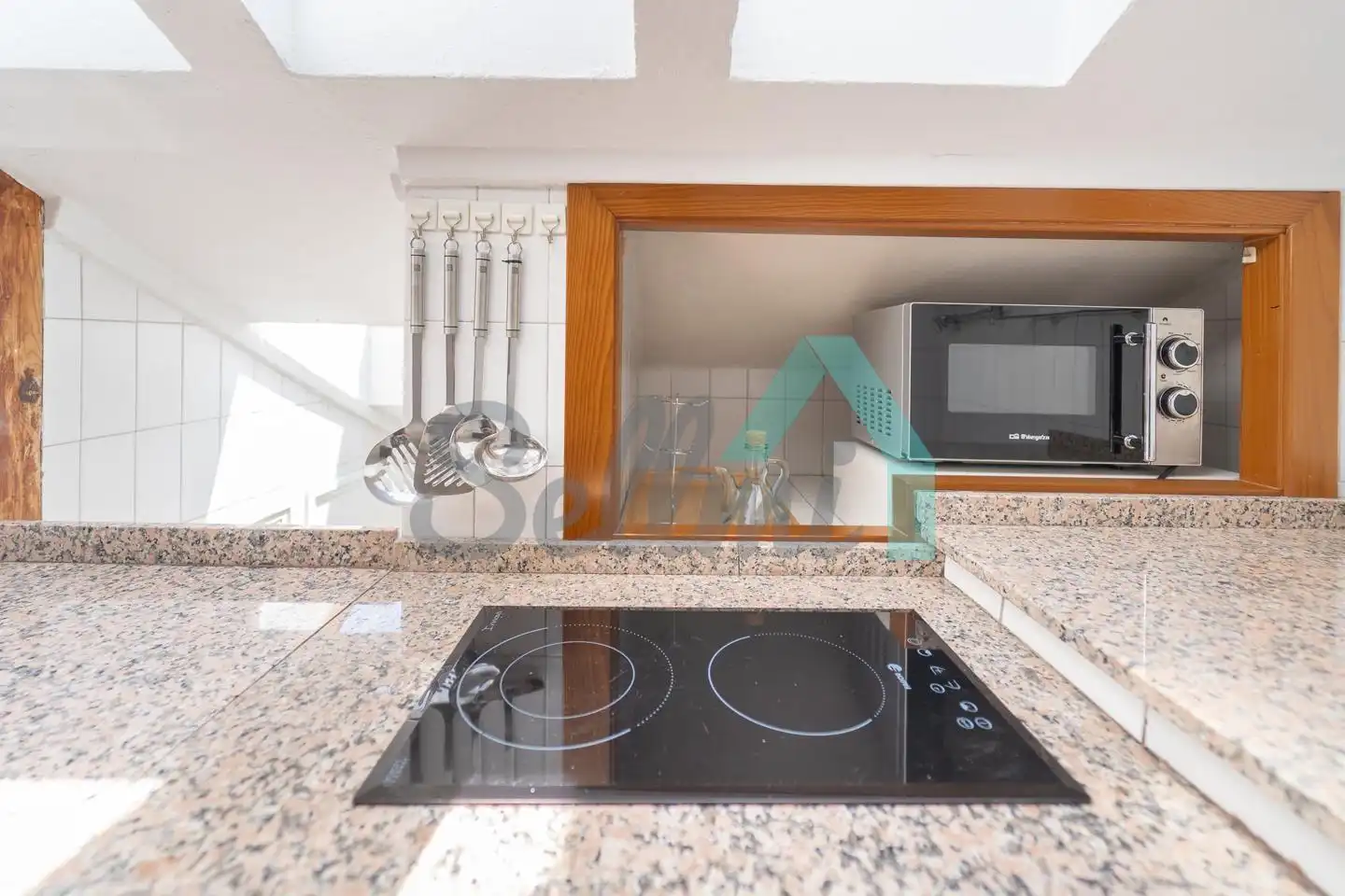 Kitchen of Flat for rent in Oviedo   with Heating, Parquet flooring and Furnished
