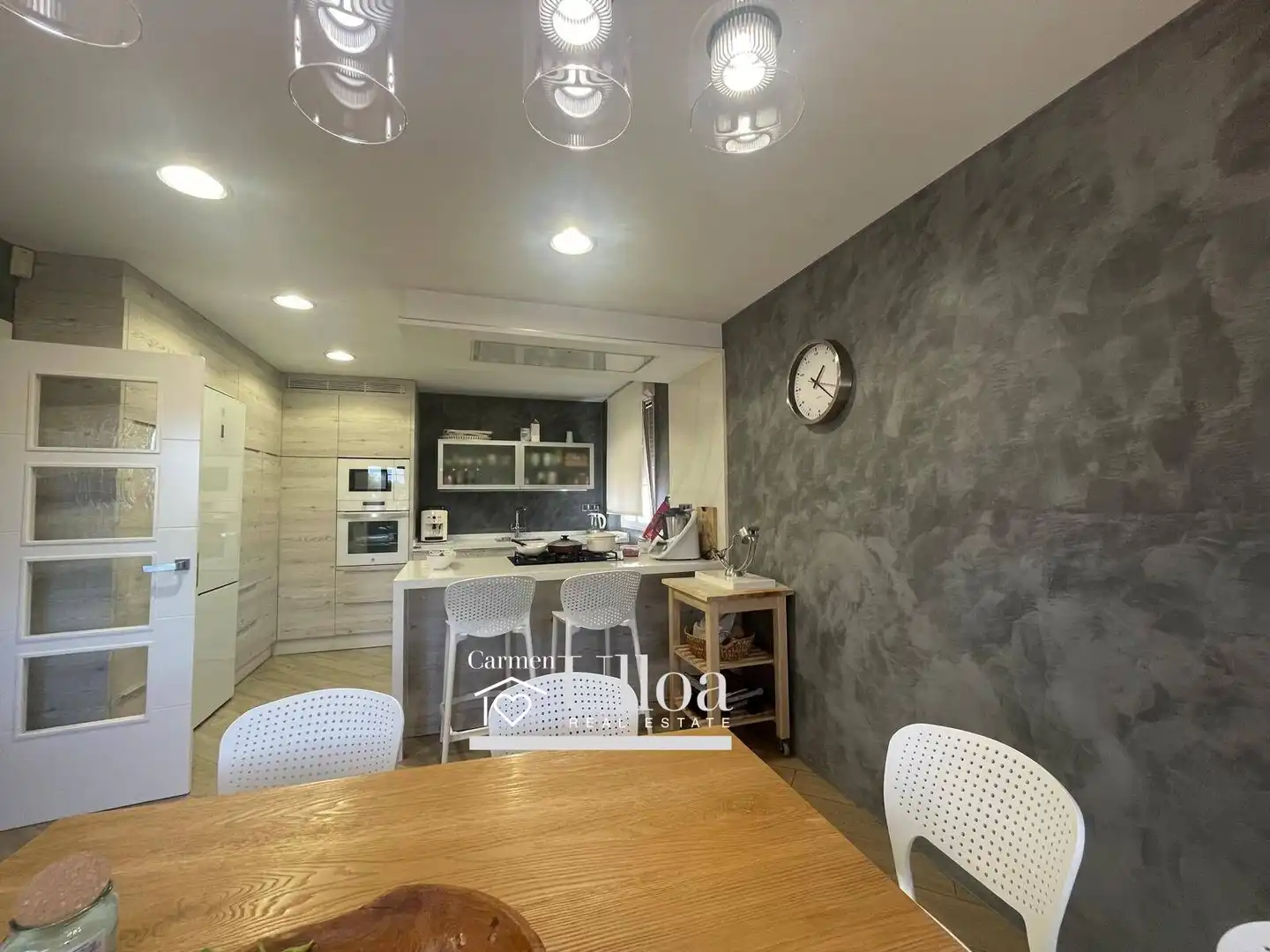 Kitchen of Houses for sale in San Vicente del Raspeig / Sant Vicent del Raspeig  with Air Conditioner, Heating and Private garden