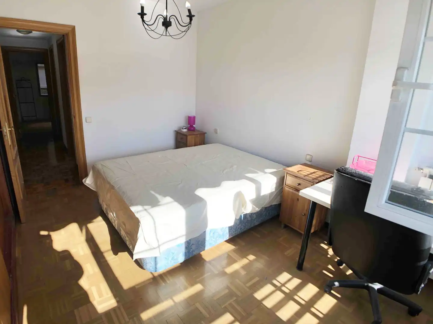 Habitación de Piso de alquiler en Madrid con Aire acondicionado, Calefacción y Parquet