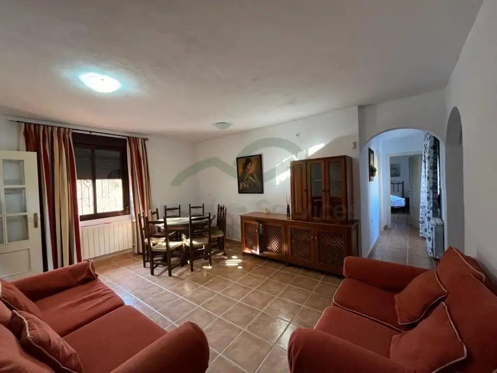 Sala d'estar de Finca rústica de lloguer en Ronda