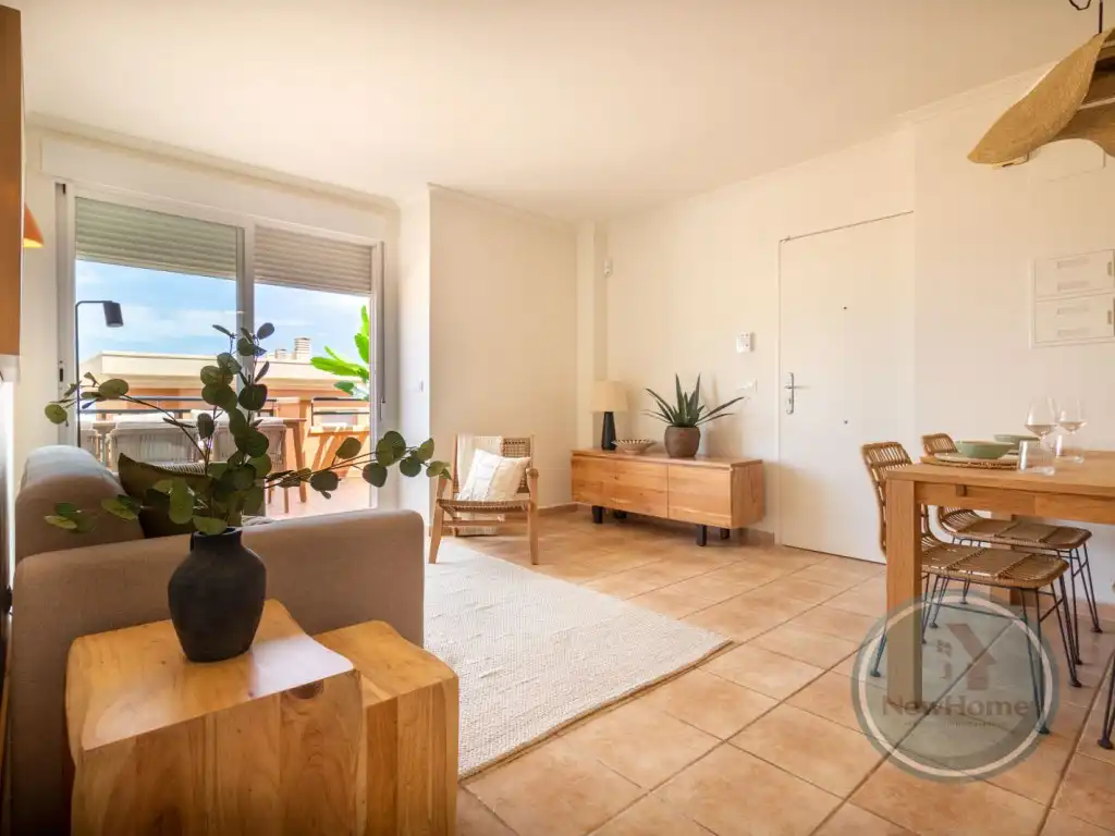 Living room of Flat for sale in Pedreguer  with Private garden, Terrace and Community pool