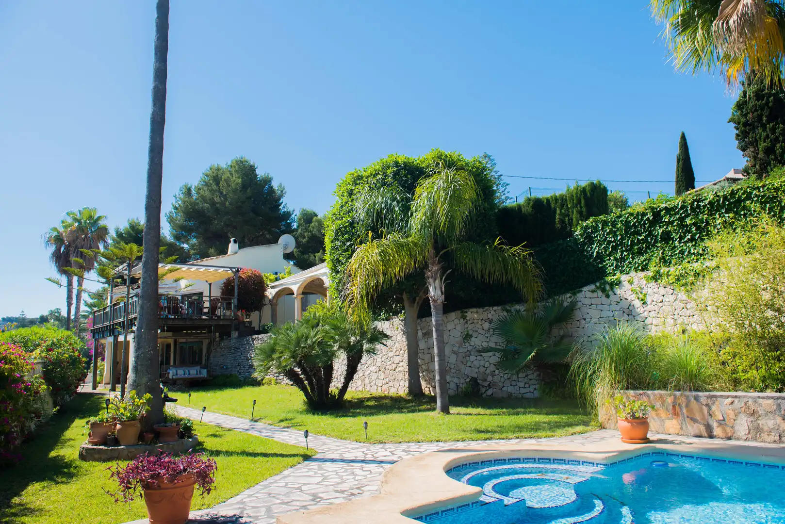 Jardí de Casa o xalet en venda en Jávea / Xàbia amb Aire condicionat, Calefacció i Terrassa