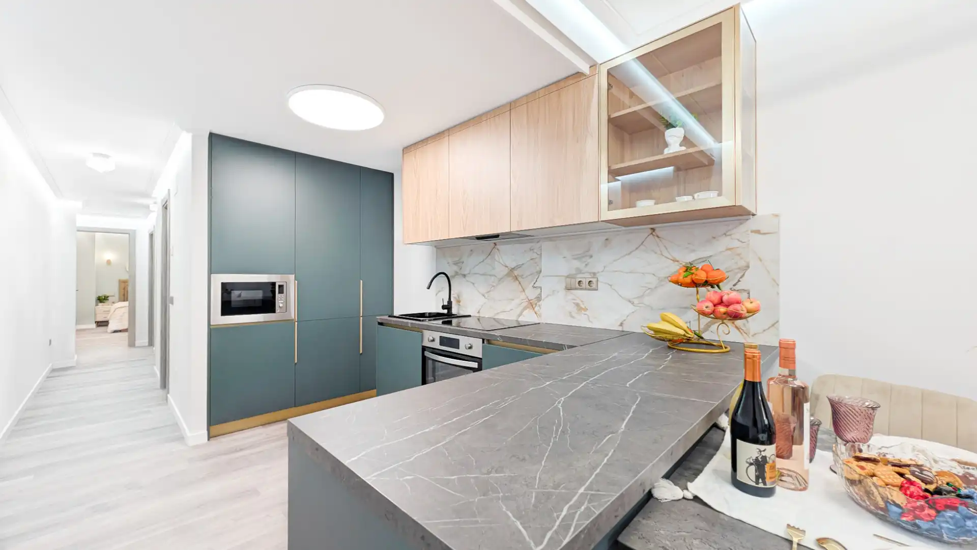 Cocina de Apartamento en venta en Torrevieja con Aire acondicionado, Terraza y Amueblado