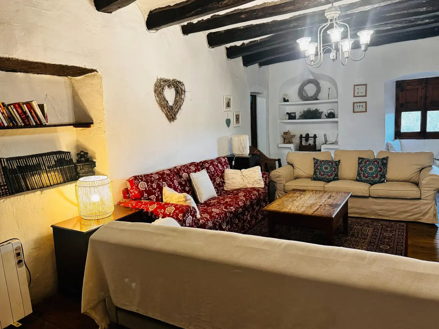 Sala de estar de Finca rústica en venta en Sant Sadurní d'Anoia con Aire acondicionado, Jardín privado y Terraza