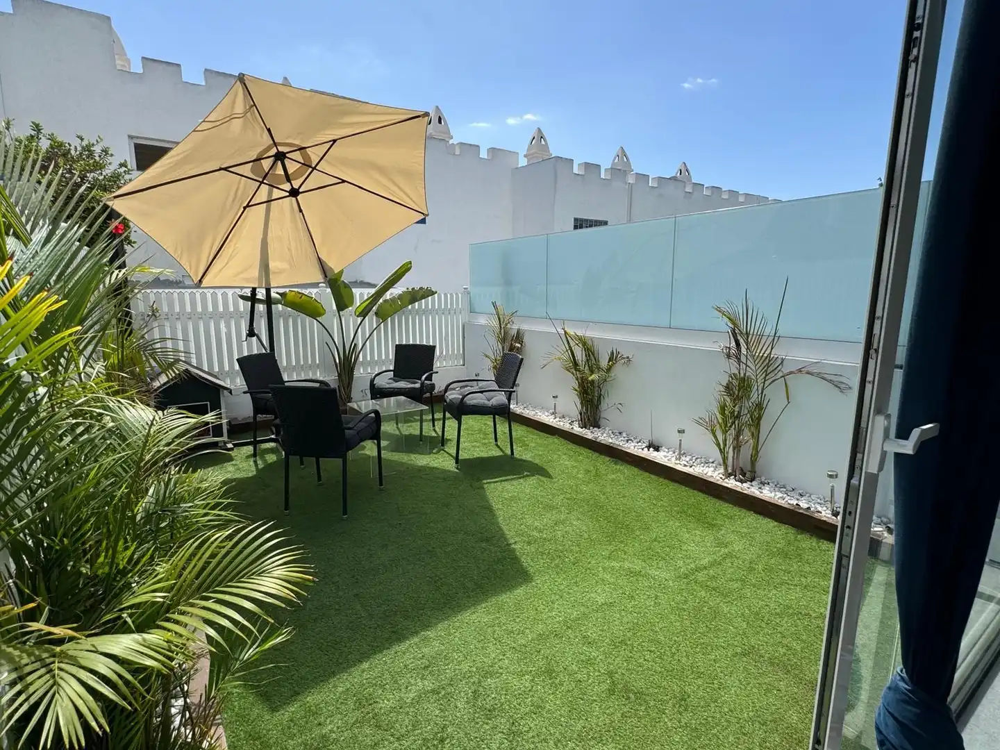 Terraza de Dúplex en venta en San Bartolomé de Tirajana con Aire acondicionado, Jardín privado y Terraza
