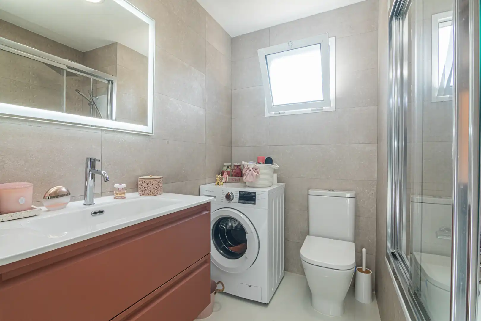 Bany de Apartament en venda en Santa Pola amb Aire condicionat, Moblat i Balcó