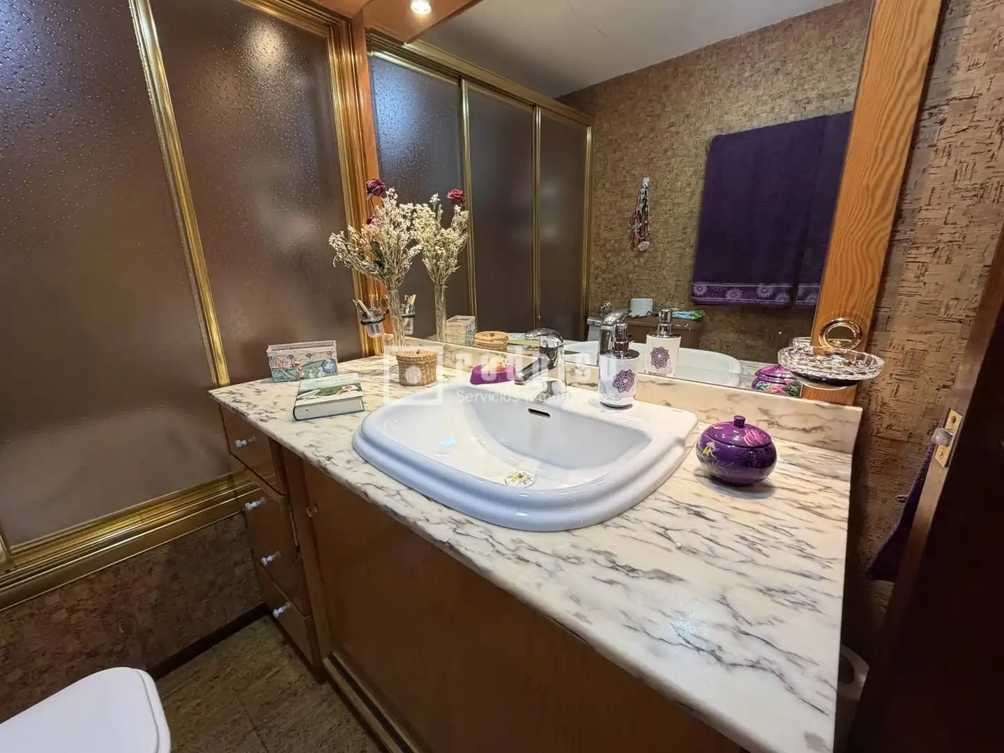 Baño de Piso en venta en Madrid con Calefacción, Parquet y Terraza