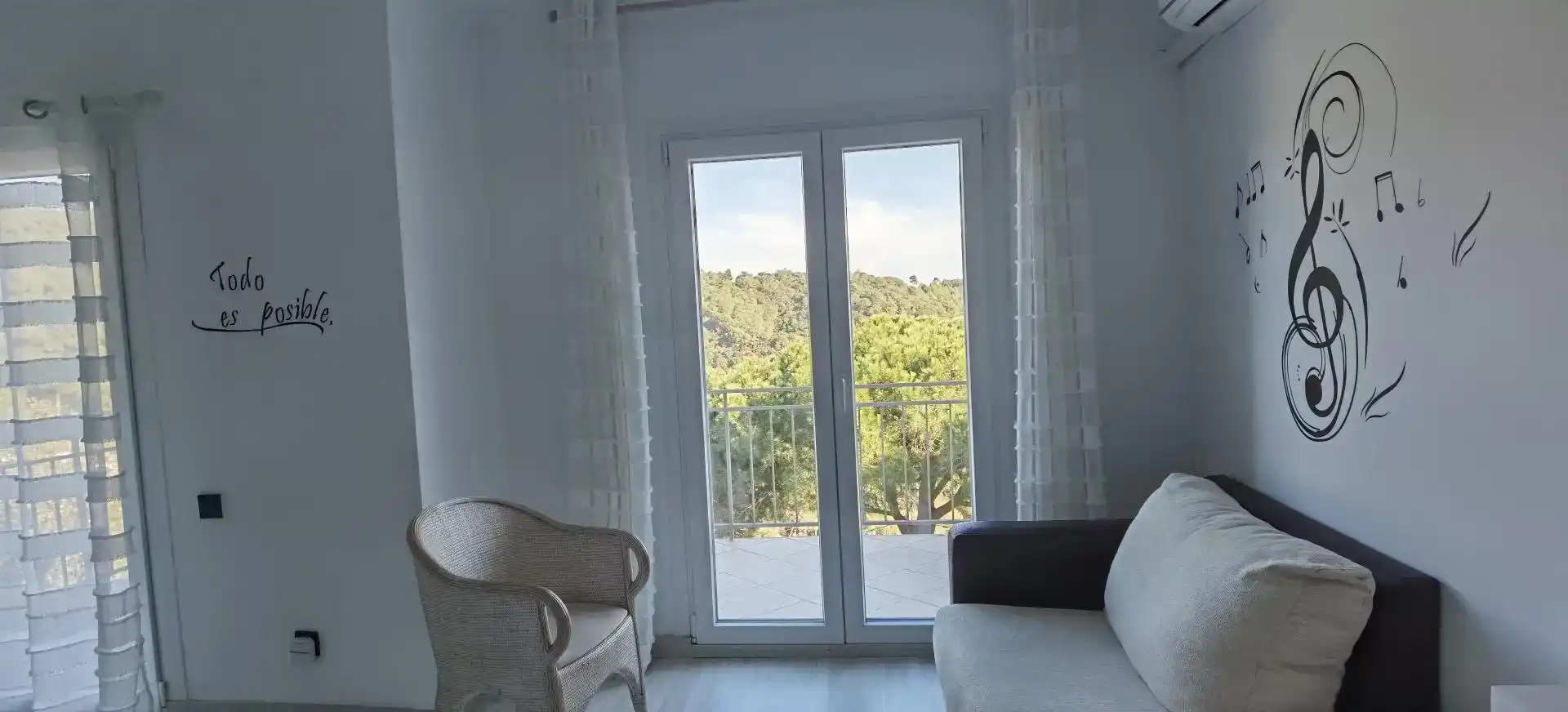 Terrassa de Casa o xalet en venda en Sant Cebrià de Vallalta amb Aire condicionat i Piscina