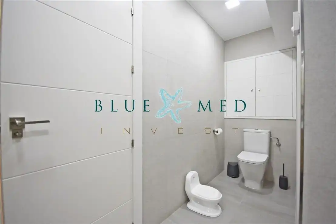 Baño de Casa o chalet en venta en Mazarrón con Aire acondicionado, Calefacción y Jardín privado