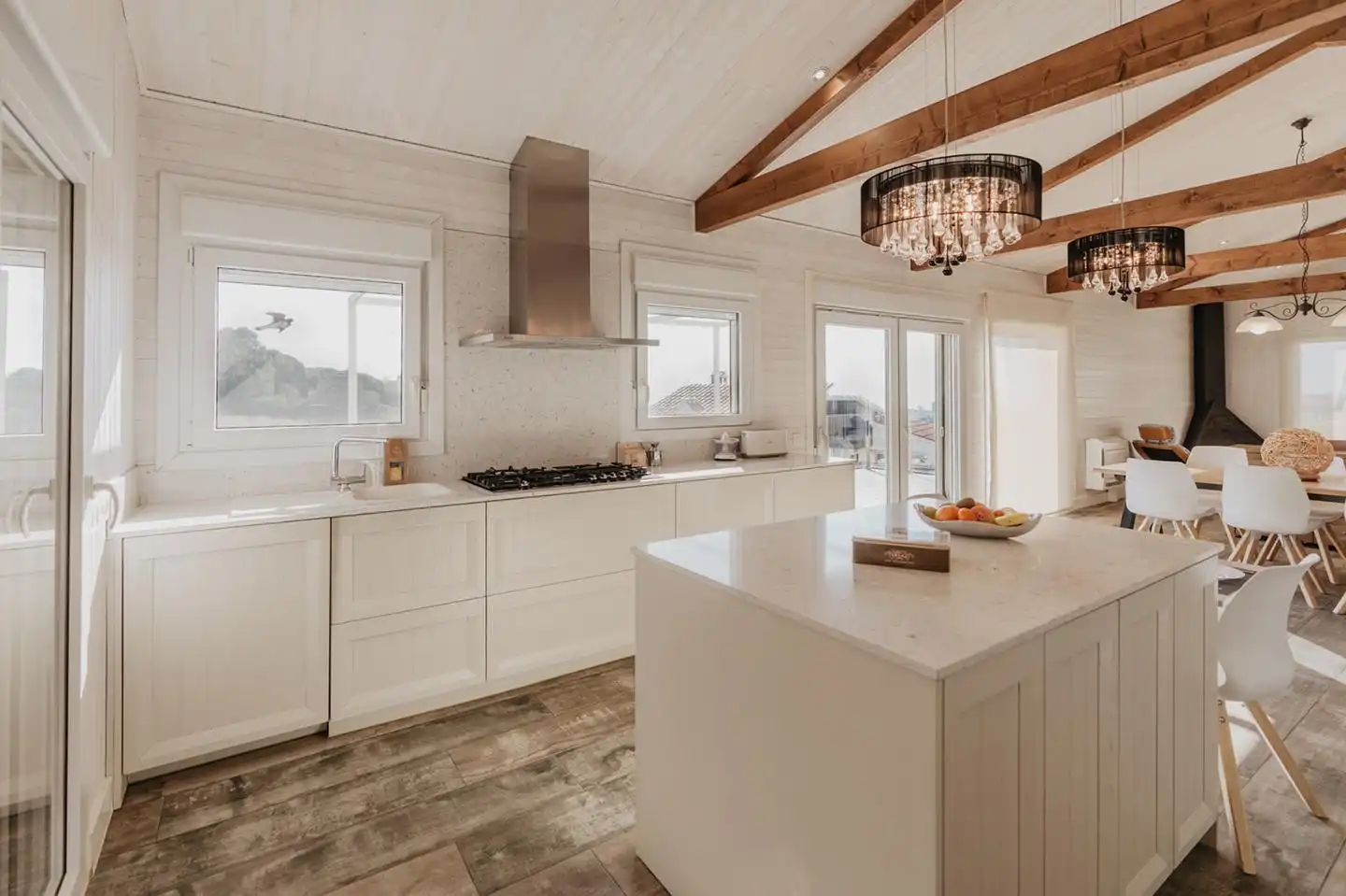 Kitchen of Houses for sale in Pineda de Mar  with Air Conditioner, Heating and Private garden