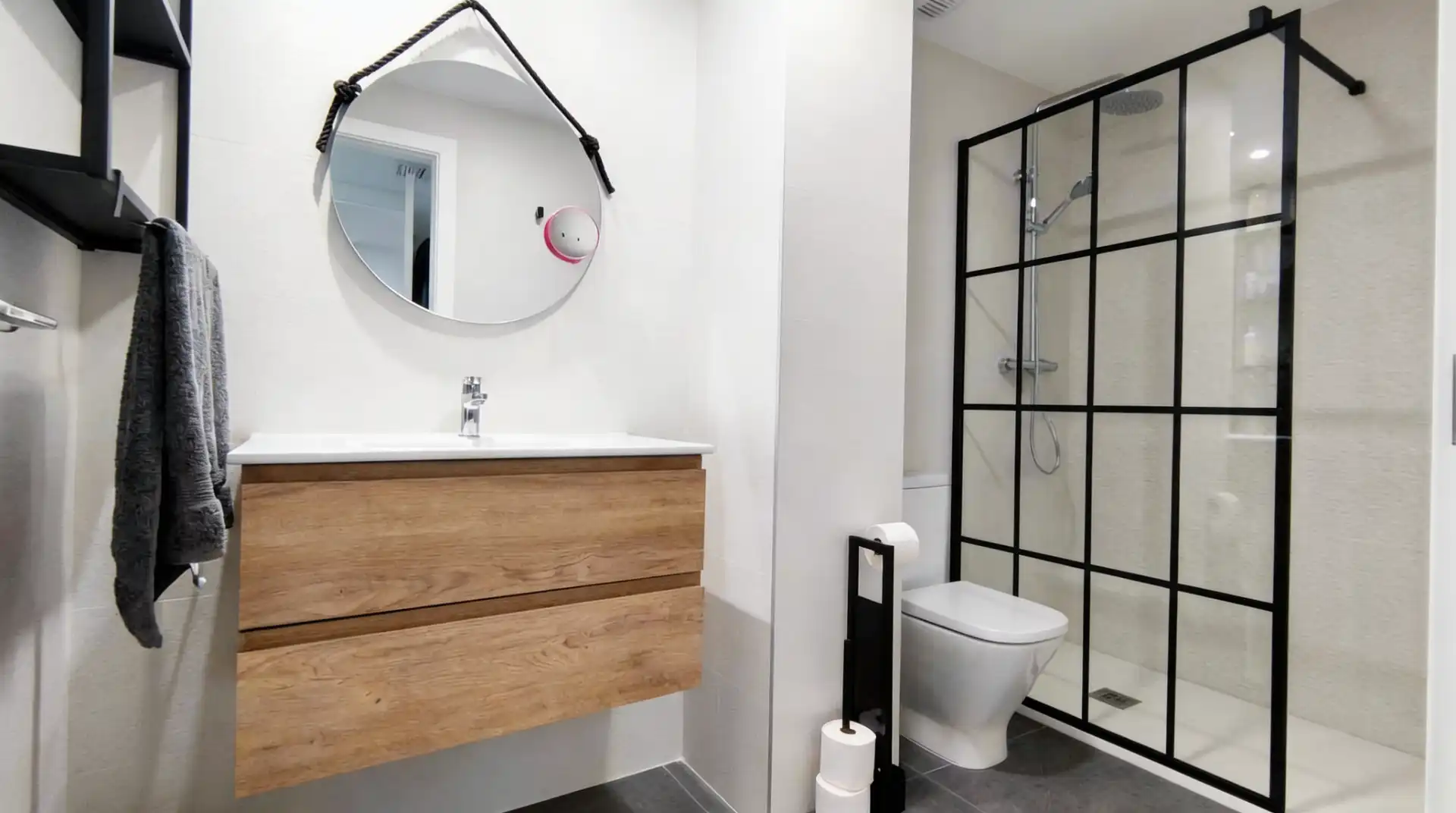 Bany de Apartament en venda en Calpe / Calp amb Aire condicionat, Calefacció i Traster