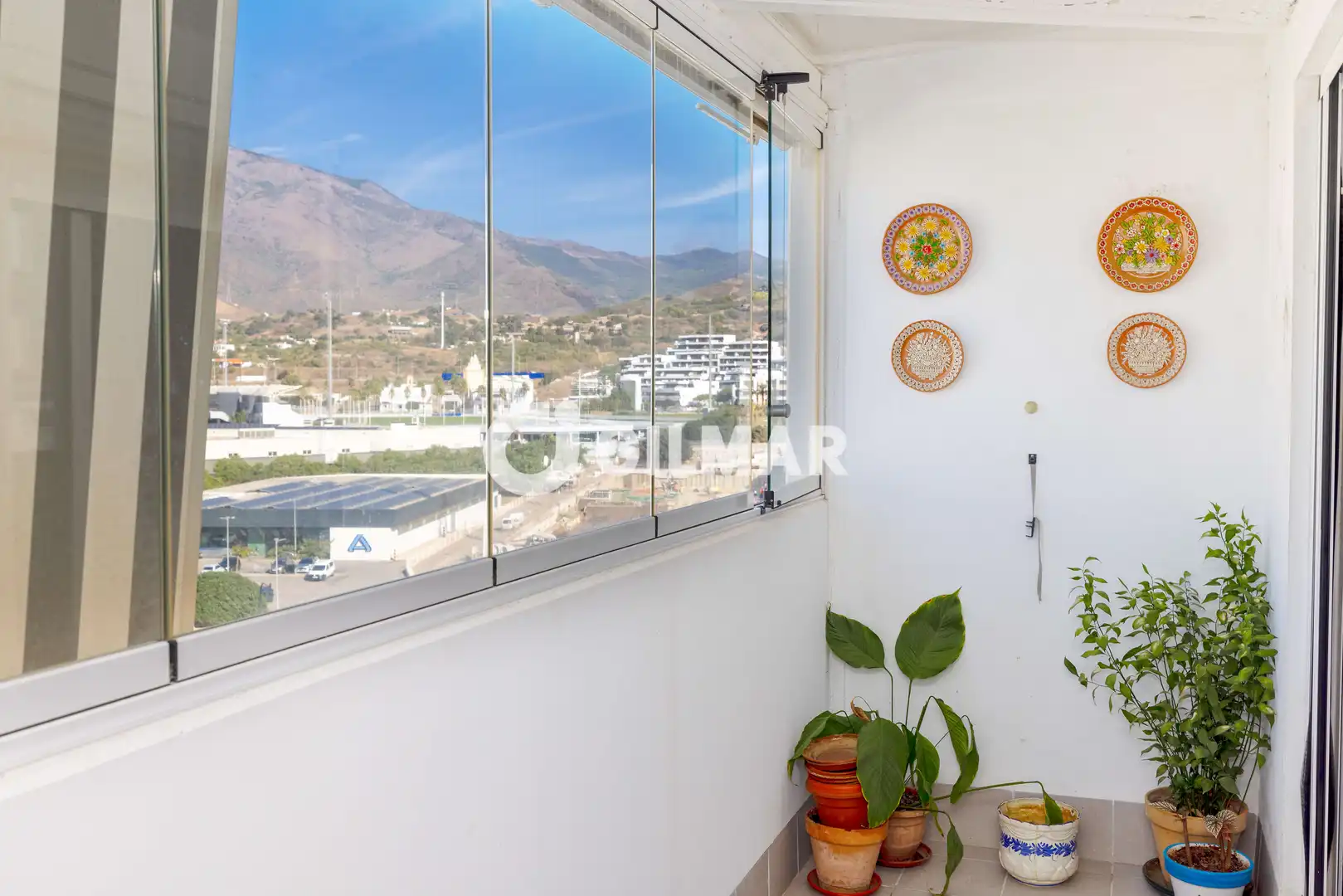 Balcony of Flat for sale in Estepona Pueblo