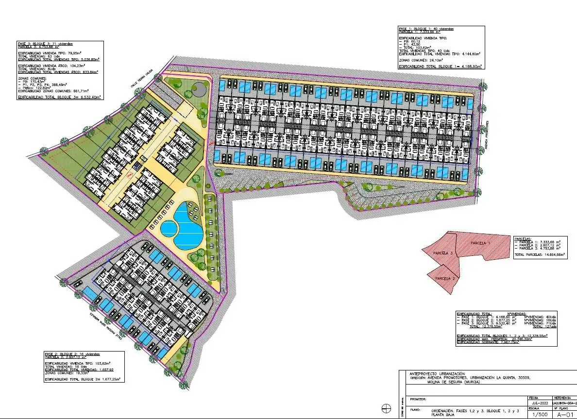 Residencial en venta en Molina de Segura