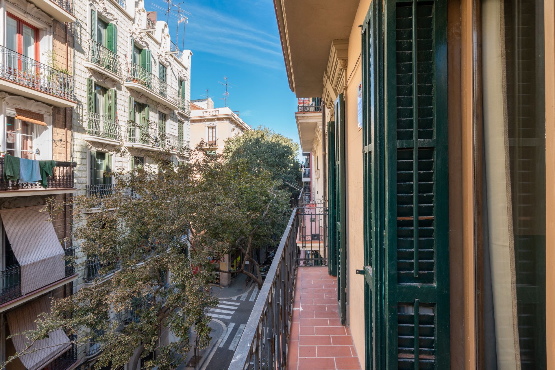 Vista exterior de Pis de lloguer en  Barcelona Capital amb Aire condicionat, Calefacció i Parquet