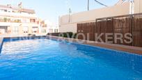 Swimming pool of Attic for sale in  Barcelona Capital  with Air Conditioner, Heating and Parquet flooring