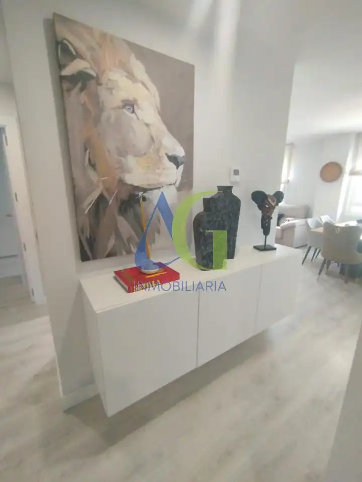 Living room of Flat for sale in Villaquilambre  with Heating, Parquet flooring and Terrace