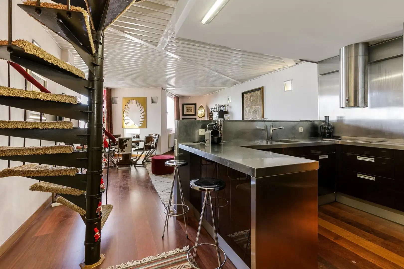 Küche von Maisonette zum Verkauf in Sierra Nevada mit Heizung, Parkett und Abstellraum
