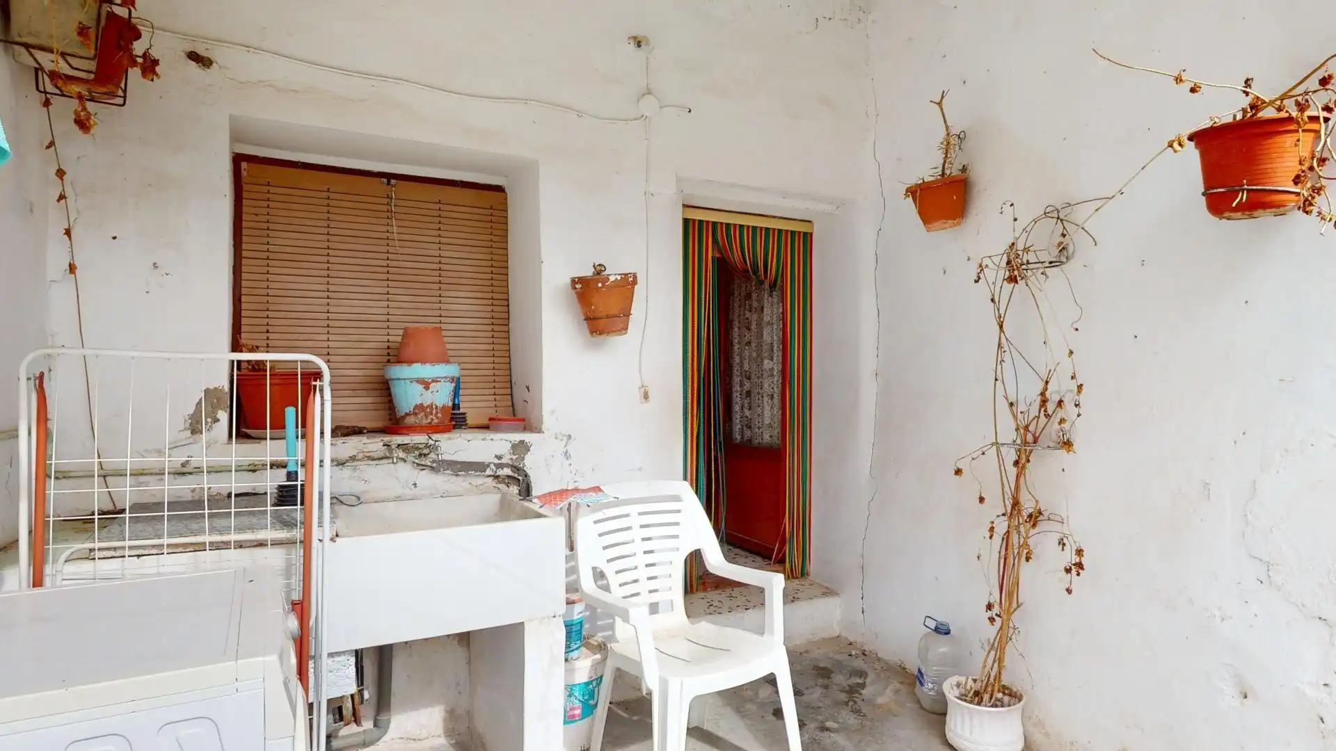 Terraza de Finca rústica en venta en Lumpiaque con Calefacción, Terraza y Amueblado