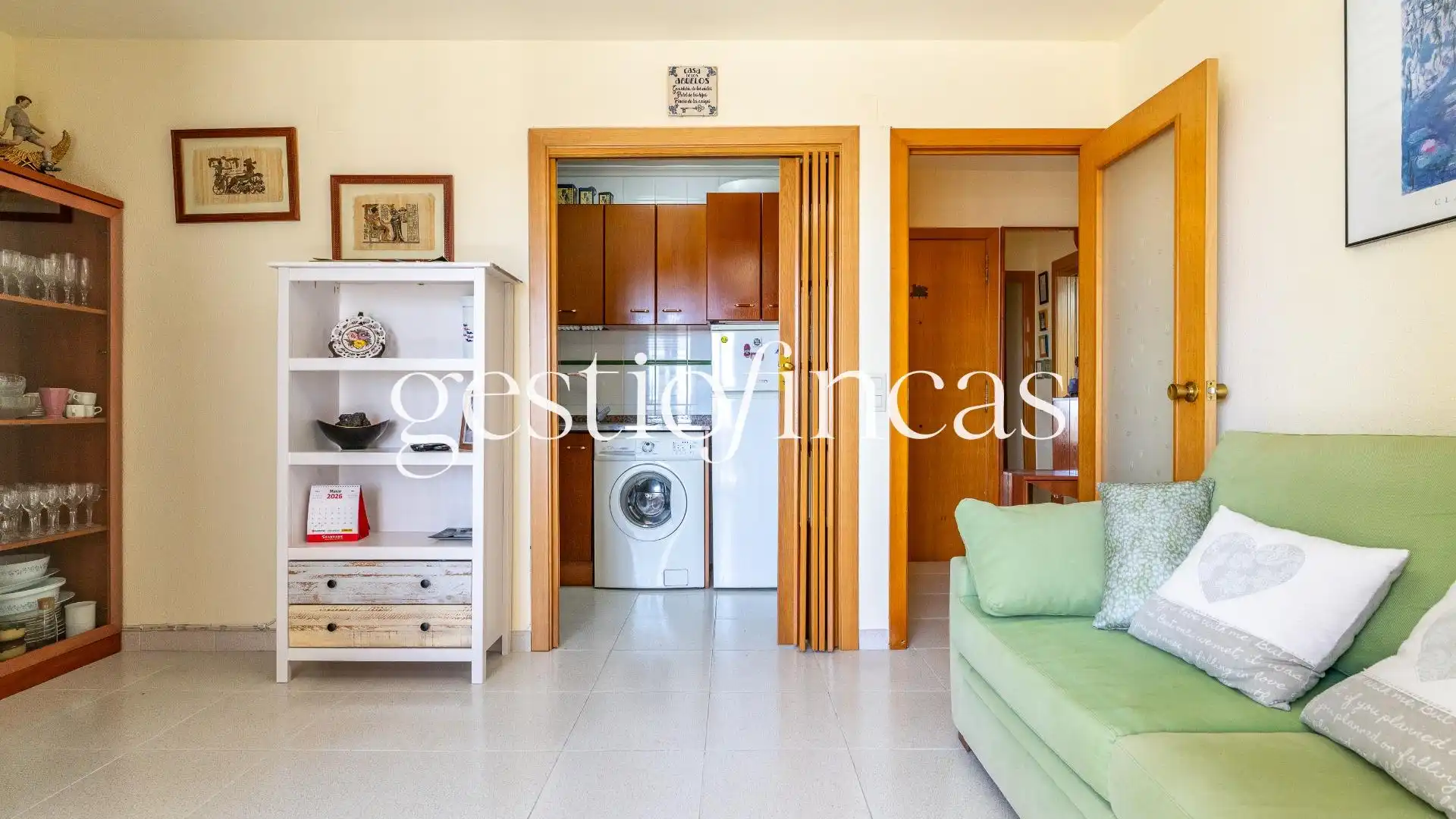 Wohnzimmer von Wohnung zum Verkauf in Cambrils mit Klimaanlage, Terrasse und Abstellraum