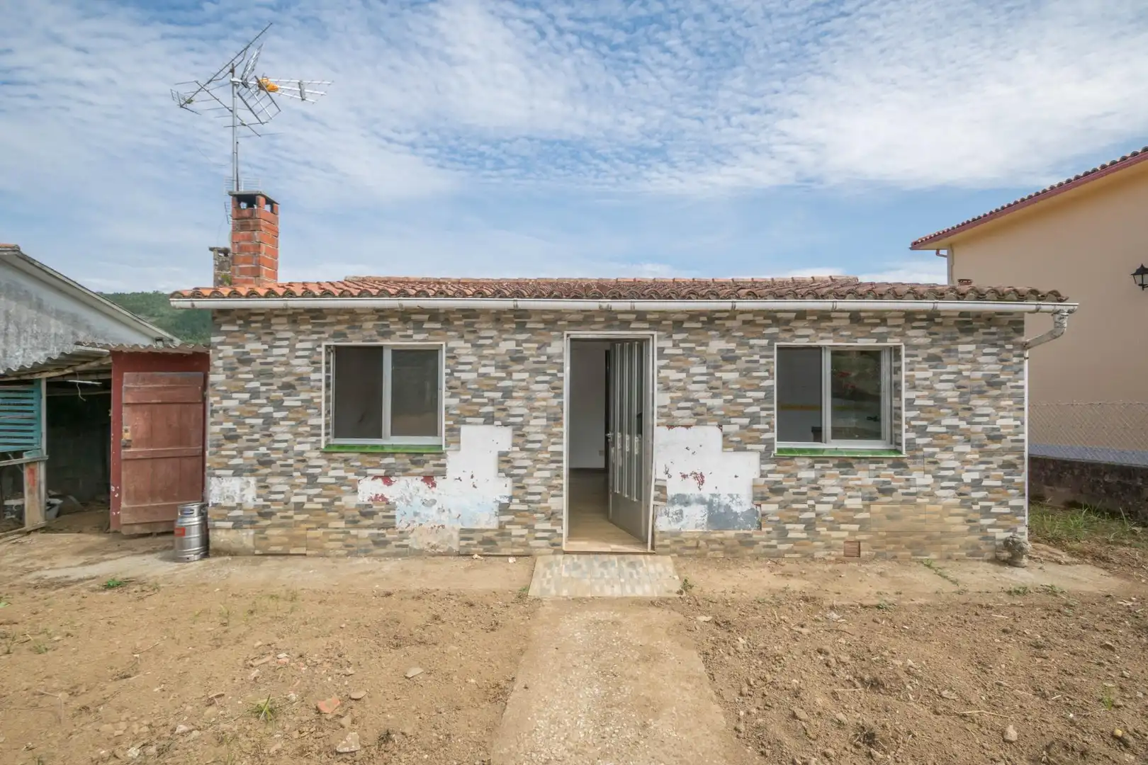 Vista exterior de Finca rústica en venta en Abegondo con Jardín privado y Trastero