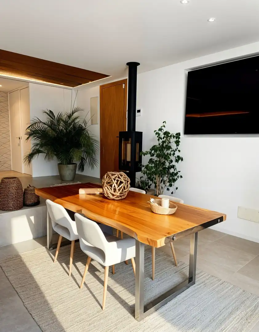 Dining room of Detached homes for rent in Alcúdia  with Air Conditioner, Heating and Private garden