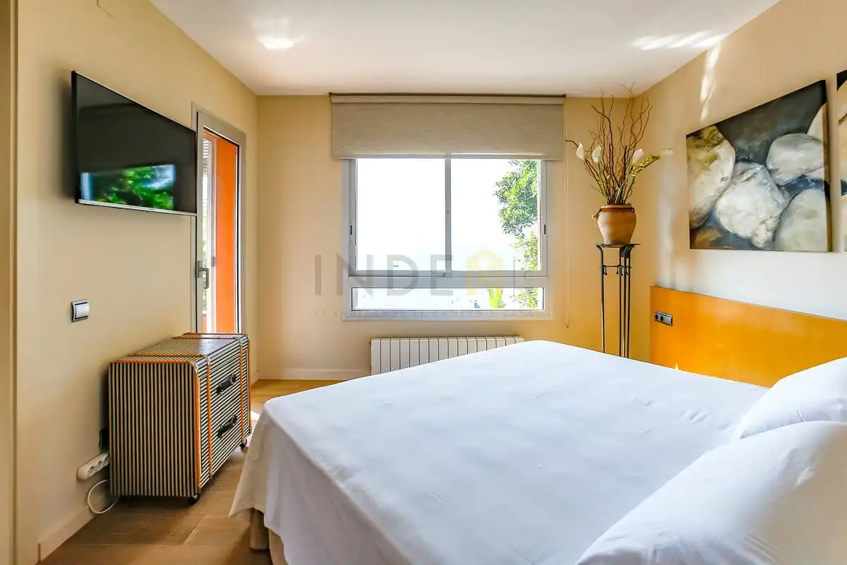 Dormitori de Casa o xalet de lloguer en Vilanova i la Geltrú amb Aire condicionat, Calefacció i Jardí privat