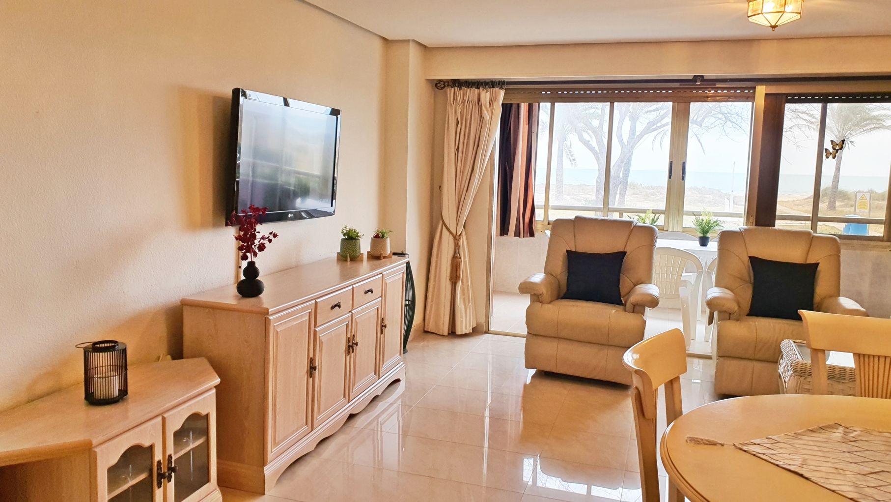 Sala d'estar de Apartament en venda en Gandia amb Aire condicionat, Calefacció i Terrassa