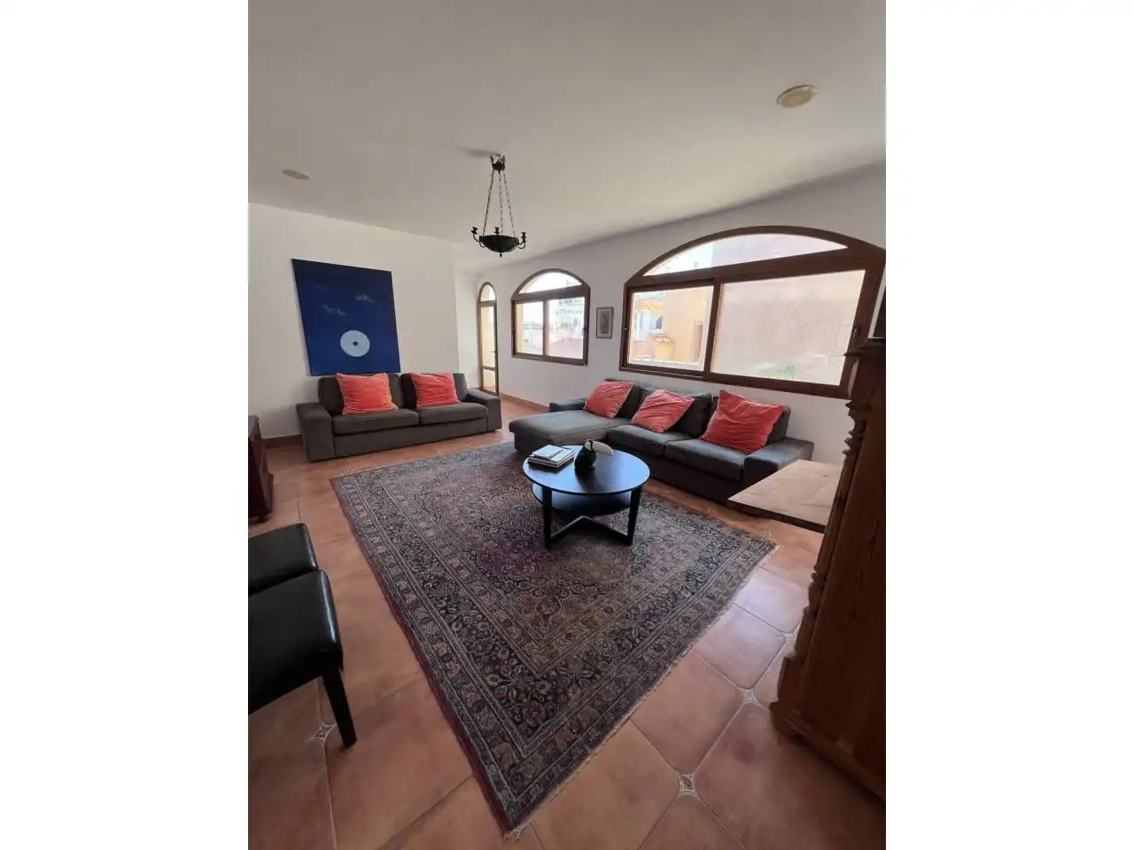 Sala de estar de Casa o chalet en venta en Cartagena con Aire acondicionado, Terraza y Amueblado