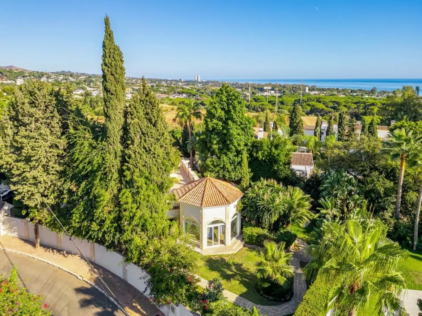 Jardín de Casa o chalet en venta en Marbella con Aire acondicionado, Calefacción y Jardín privado