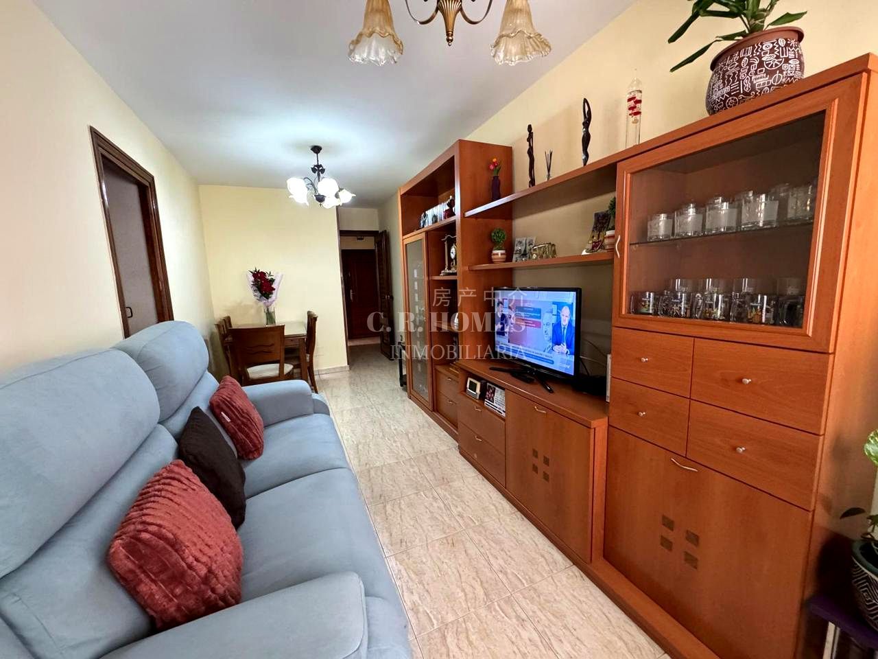 Living room of Flat for sale in Getafe  with Air Conditioner and Heating