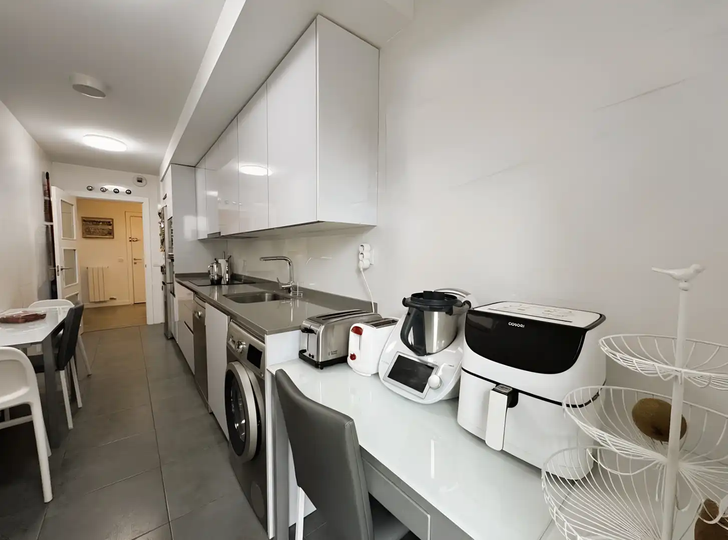 Cocina de Piso en venta en Urduliz con Calefacción, Parquet y Terraza