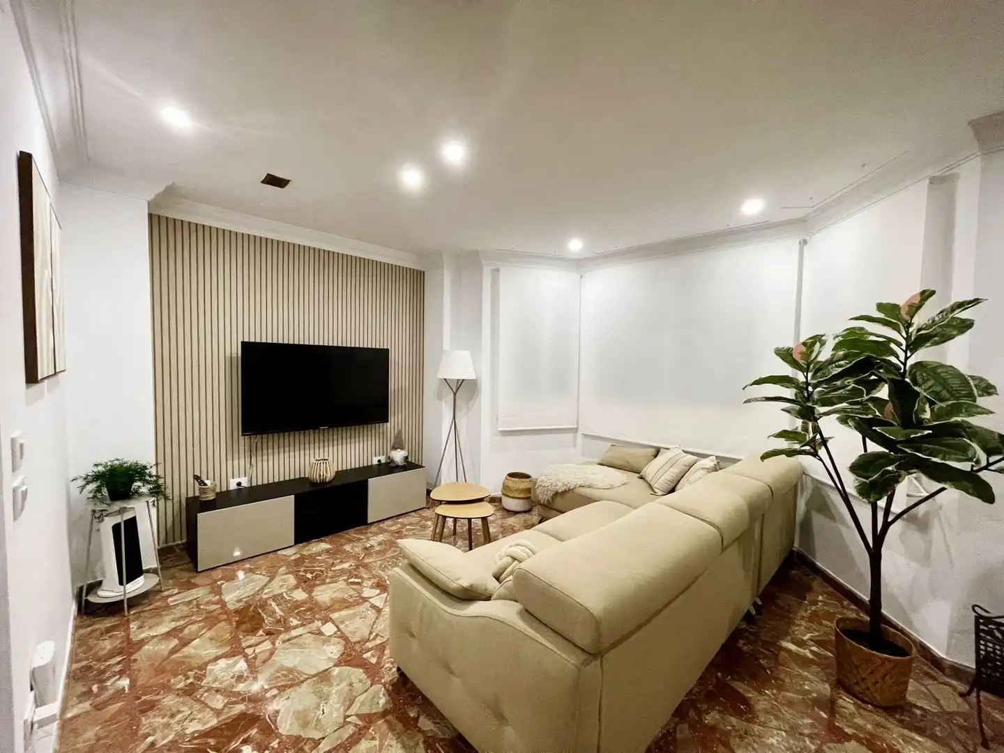 Wohnzimmer von Maisonette zur Miete in Puçol mit Terrasse und Möbliert