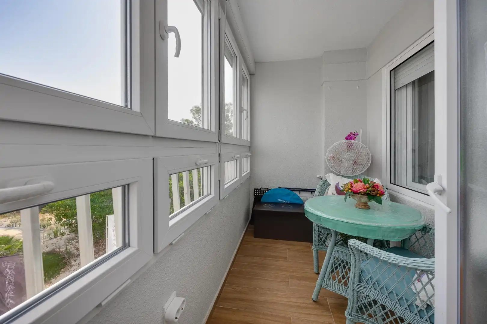 Balcony of Apartments for sale in Torrevieja  with Heating, Terrace and Furnished