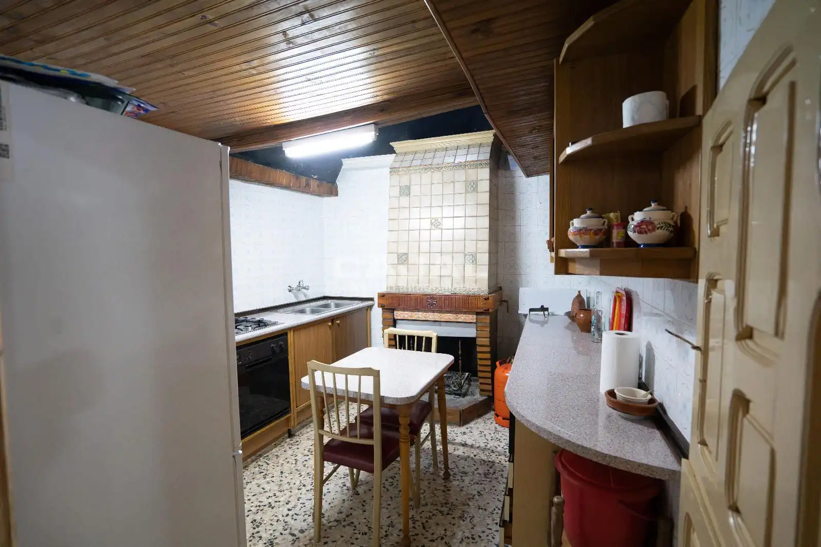 Cocina de Casa o chalet en venta en Riaza con Jardín privado