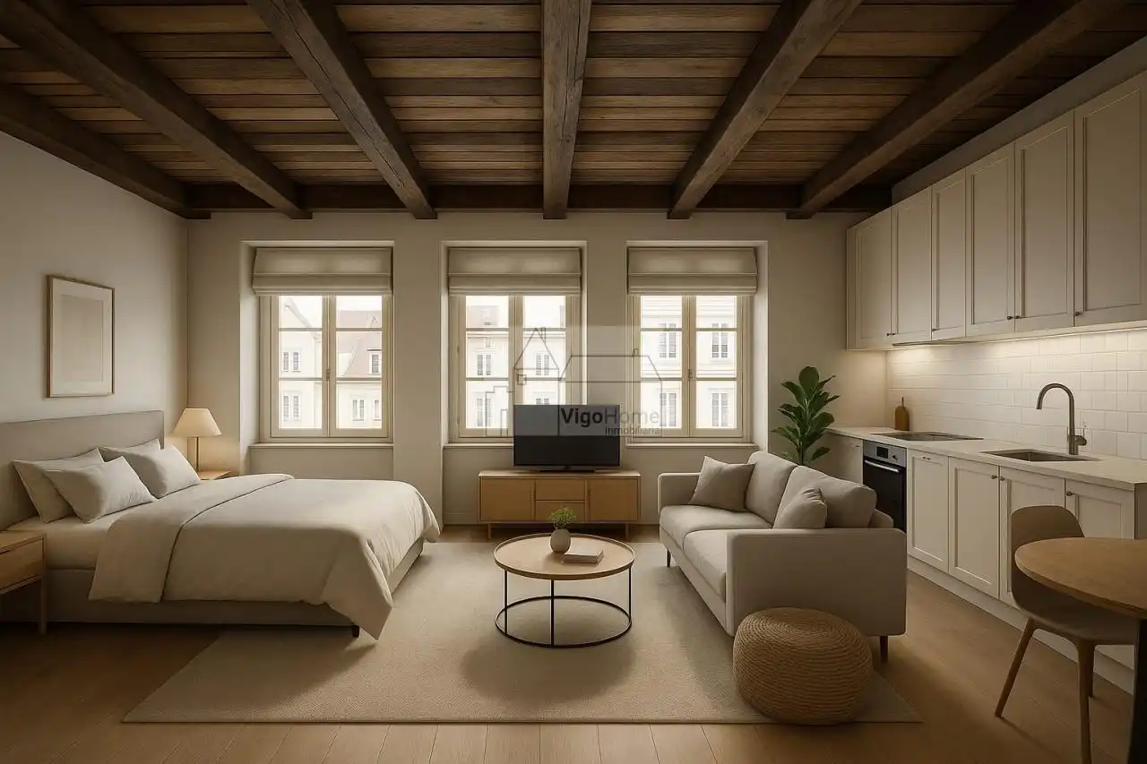 Living room of Attic for sale in Vigo   with Heating