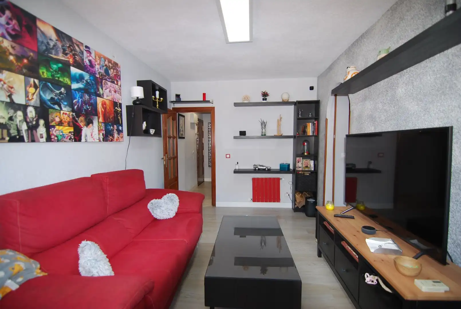 Living room of Flat for sale in Leganés  with Air Conditioner and Heating