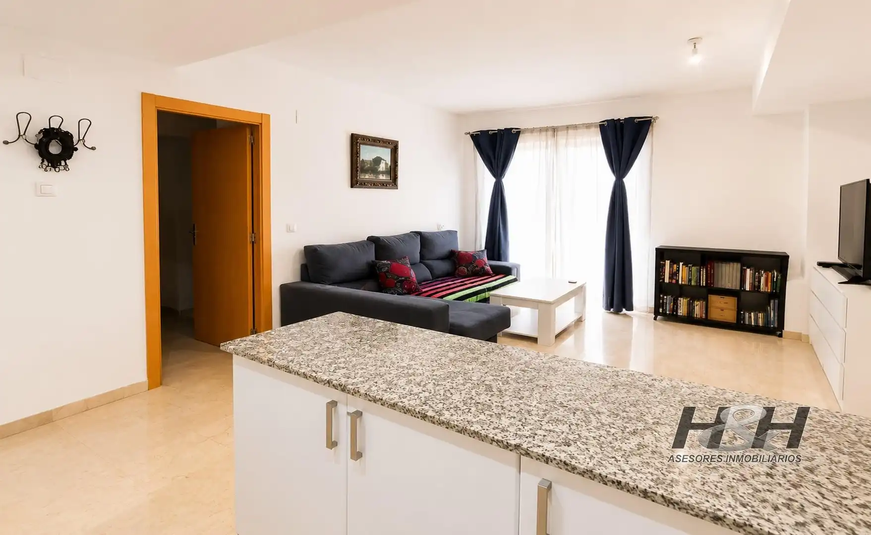 Wohnzimmer von Wohnung zum Verkauf in Valencia mit Abstellraum und Balkon