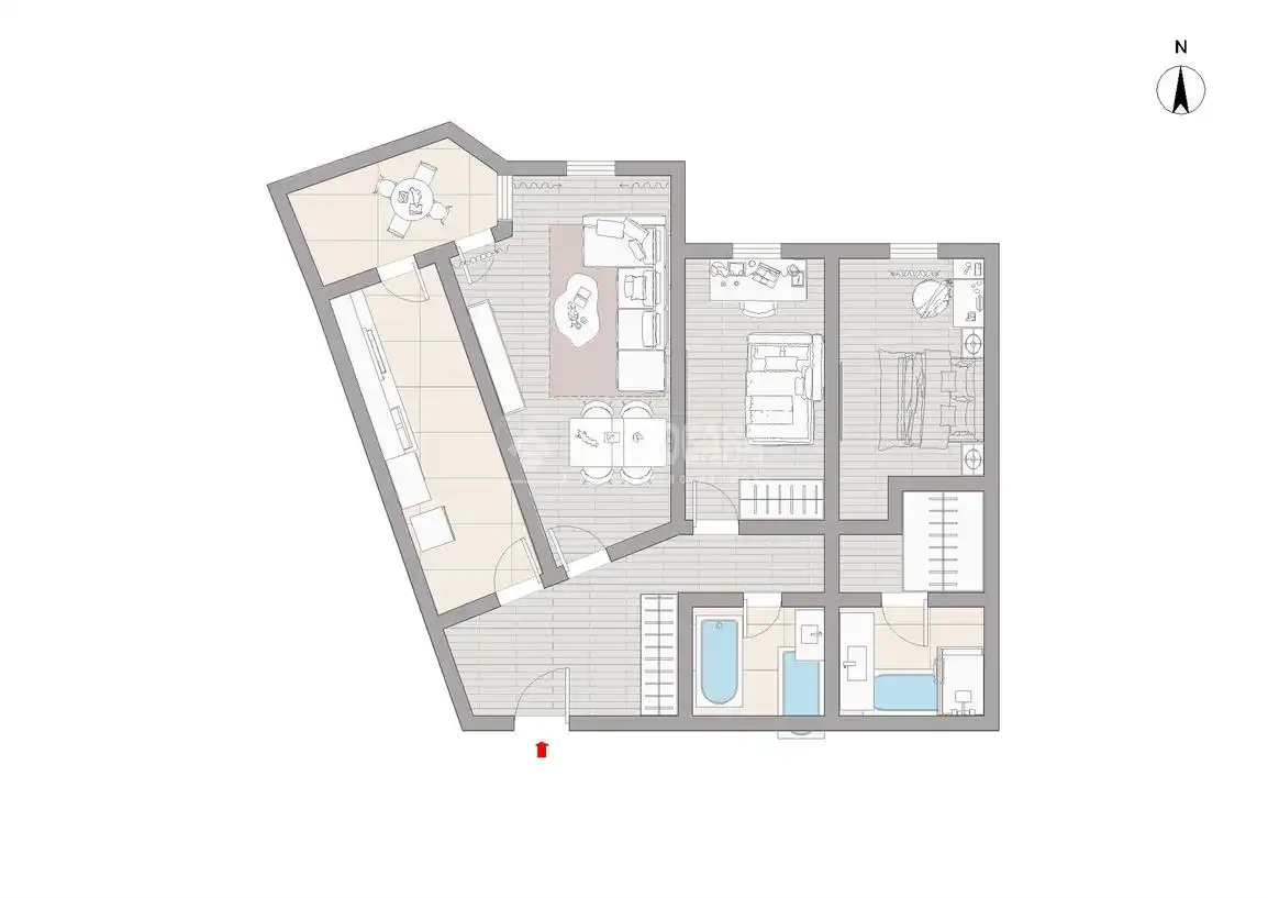 Piso en venta en Getafe con Aire acondicionado, Calefacción y Terraza