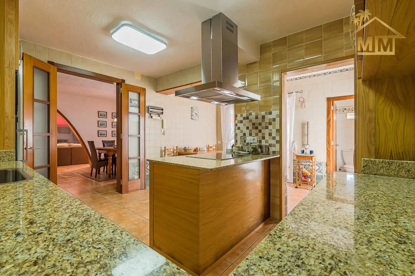 Cocina de Casa o chalet en venta en Es Castell con Aire acondicionado, Calefacción y Terraza