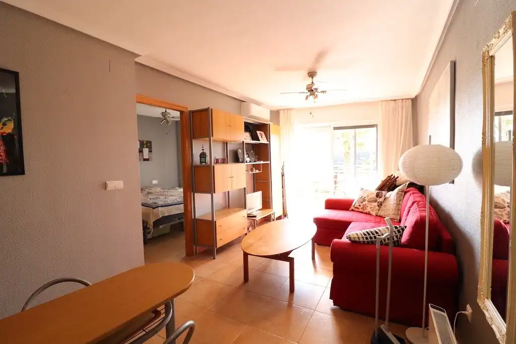 Living room of Apartments for rent in Orihuela  with Air Conditioner, Terrace and Furnished
