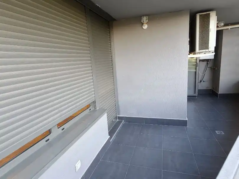 Balcony of Flat for rent in Madrid  with Air Conditioner, Heating and Private garden