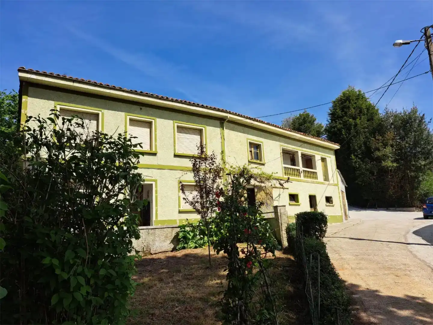 Vista exterior de Casa o chalet en venta en Siero con Balcón