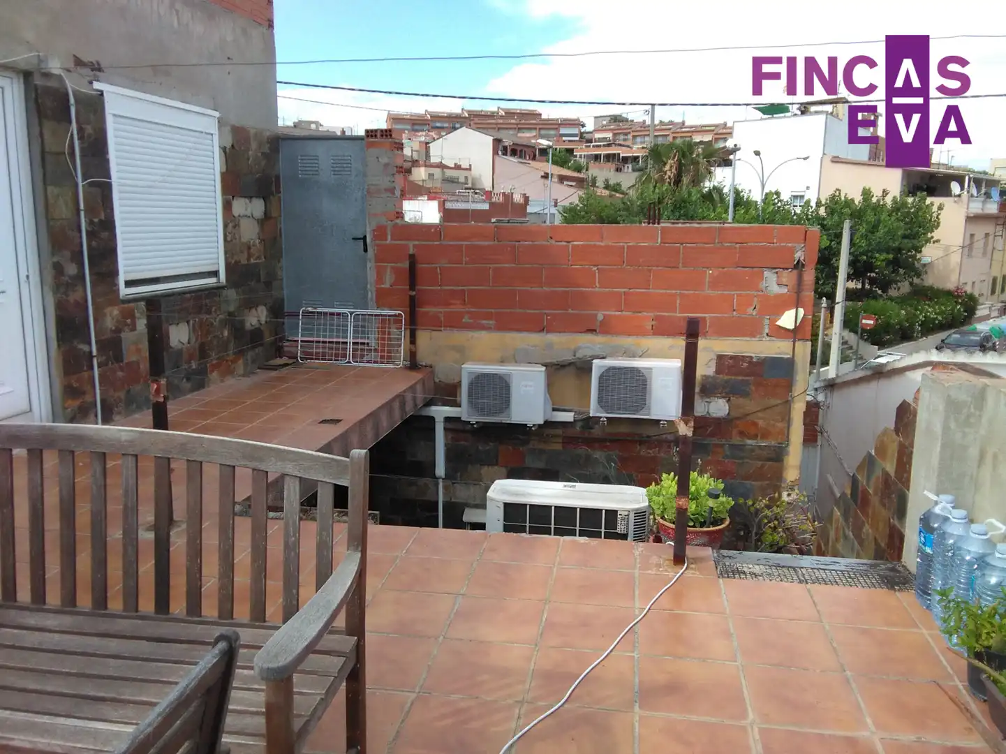 Jardí de Casa adosada en venda en Sant Vicenç Dels Horts amb Calefacció, Terrassa i Traster